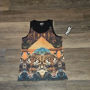 Neff Men's Medium Tiger Tank Top Shirt New w/ Tags!